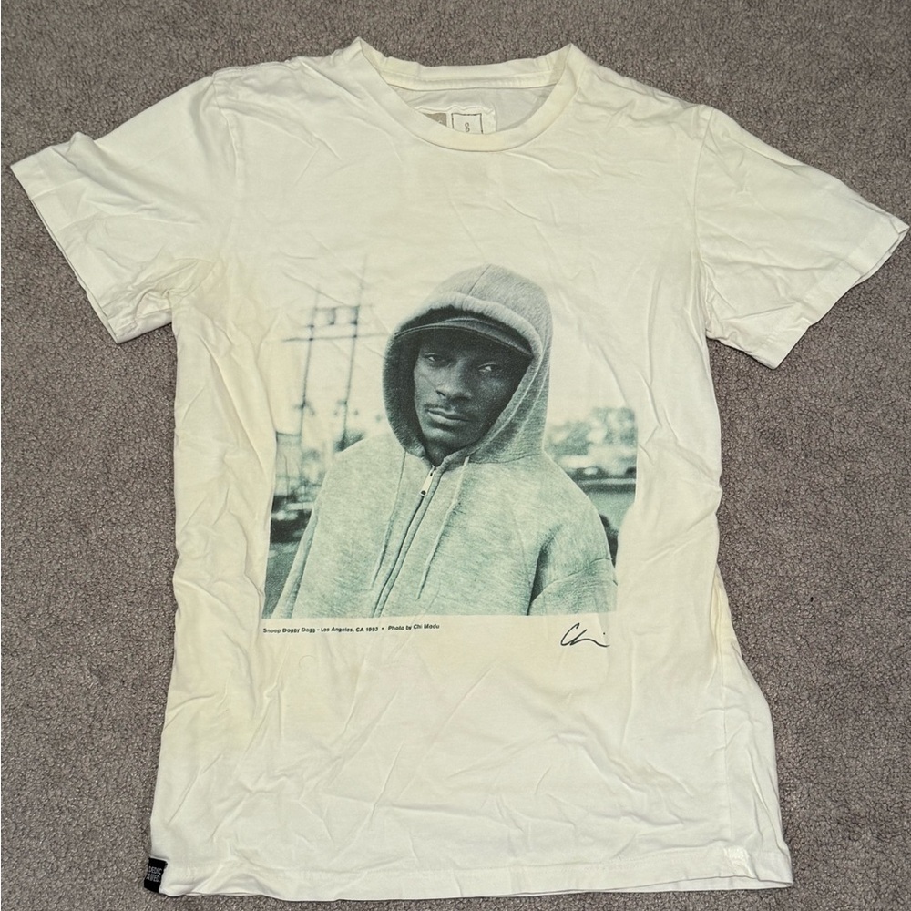 Snoop Dogg Graphic T-Shirt in White